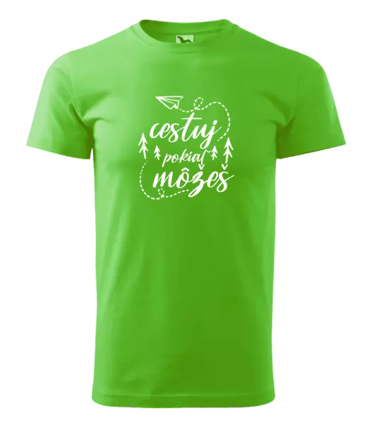 Pánske tričko Cestuj pokiaľ môžeš