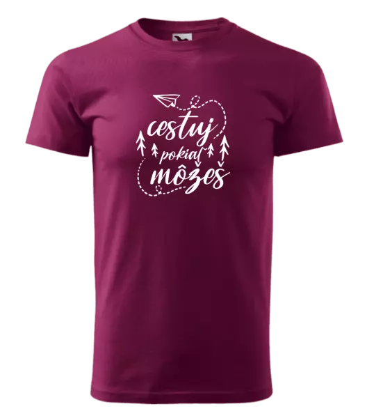 Pánske tričko Cestuj pokiaľ môžeš