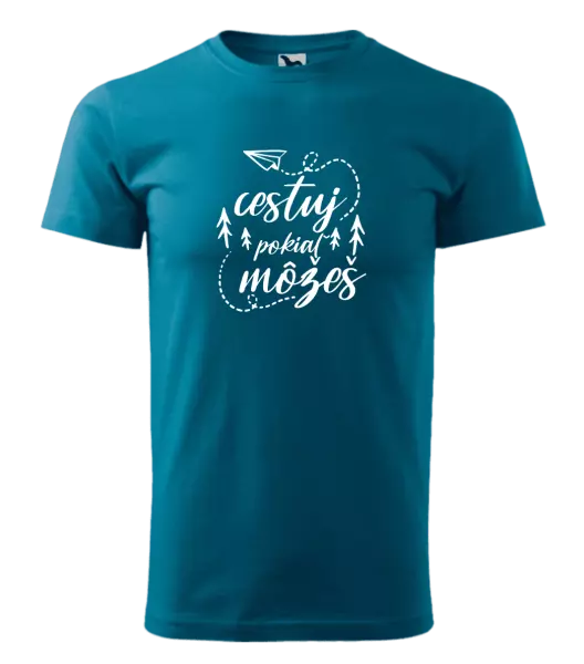 Pánske tričko Cestuj pokiaľ môžeš
