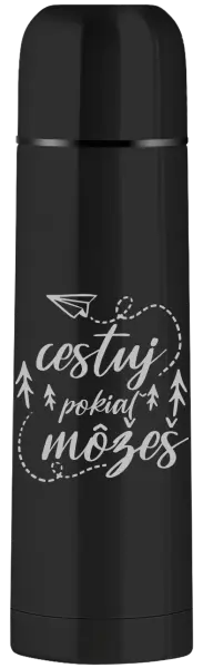 Termoska Cestuj pokiaľ môžeš