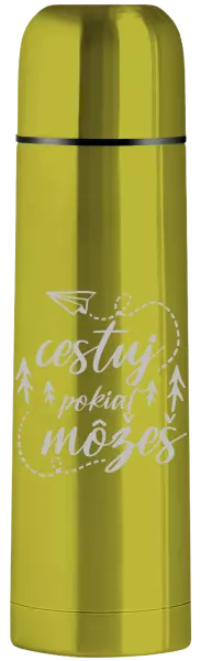 Termoska Cestuj pokiaľ môžeš