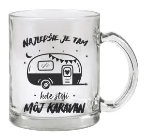 Hrnček Najlepšie je tam kde stojí môj karavan