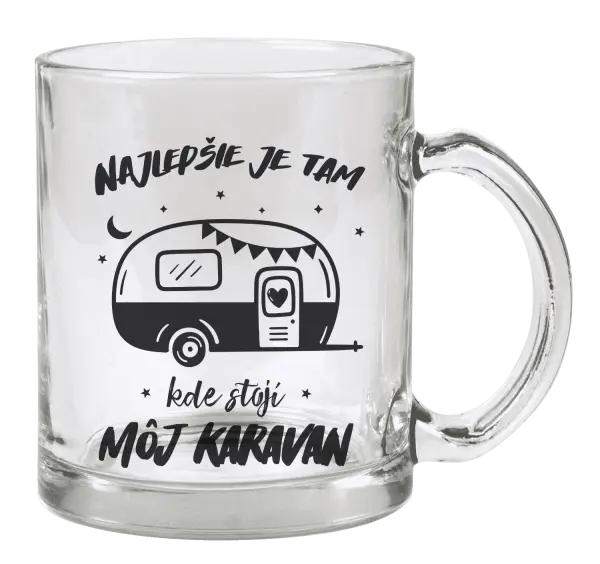 Hrnček Najlepšie je tam kde stojí môj karavan