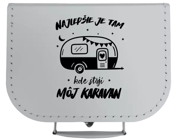 Kufrík Najlepšie je tam kde stojí môj karavan