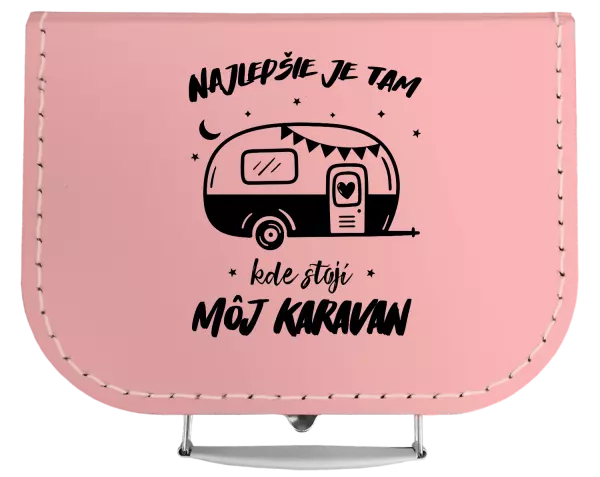 Kufrík Najlepšie je tam kde stojí môj karavan