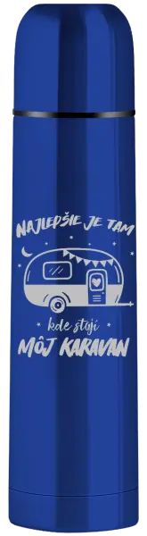 Termoska Najlepšie je tam kde stojí môj karavan