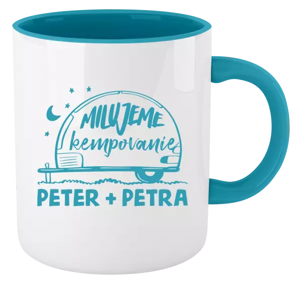 Hrnček  Milujeme kempovanie