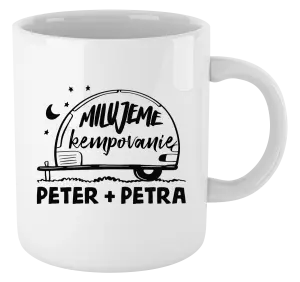 Hrnček Milujeme kempovanie