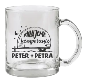 Hrnček Milujeme kempovanie