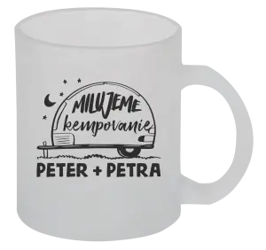 Hrnček Milujeme kempovanie