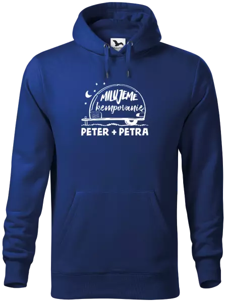 Pánska mikina Milujeme kempovanie