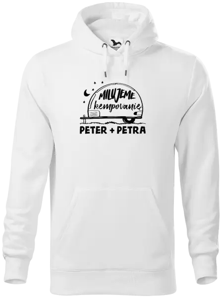 Pánska mikina Milujeme kempovanie