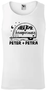 Pánske tielko Milujeme kempovanie