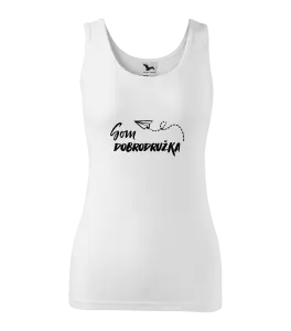 Dámske tielko Som dobrodružka