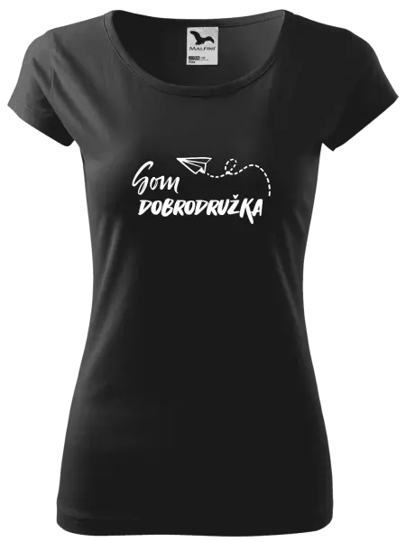 Dámske tričko Som dobrodružka