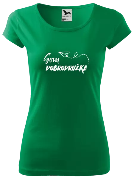 Dámske tričko Som dobrodružka