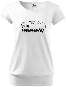 Dámske tričko Som dobrodružka