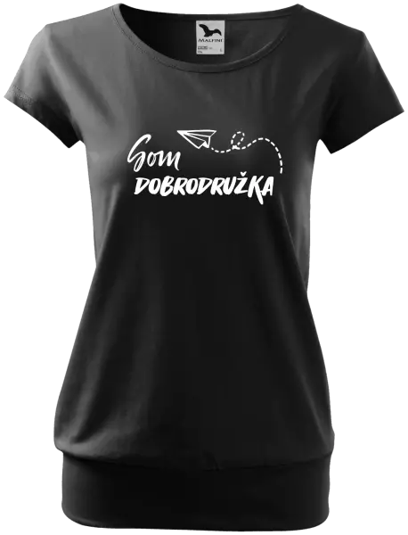 Dámske tričko Som dobrodružka