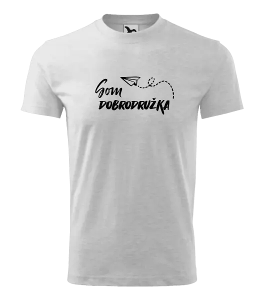Detské tričko Som dobrodružka