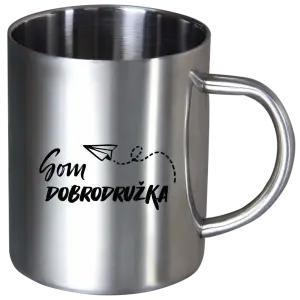 Nerezový hrnček Som dobrodružka