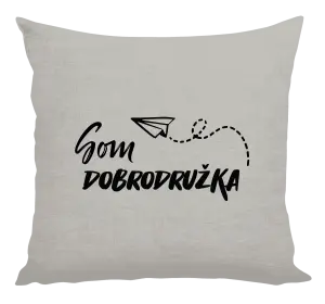 Vankúš Som dobrodružka