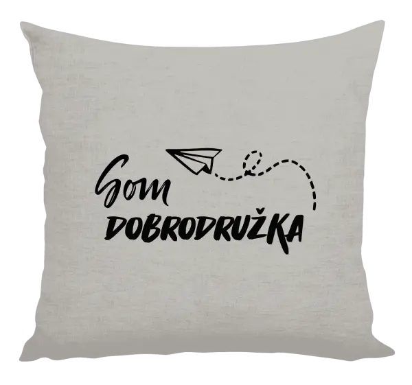 Vankúš Som dobrodružka