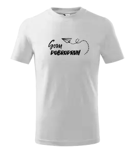 Detské tričko Som dobrodruh