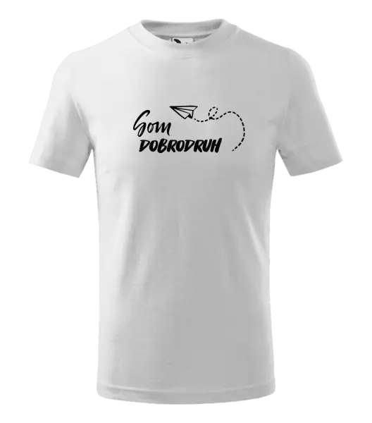 Detské tričko Som dobrodruh
