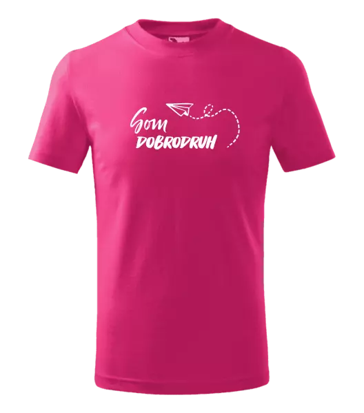 Detské tričko Som dobrodruh