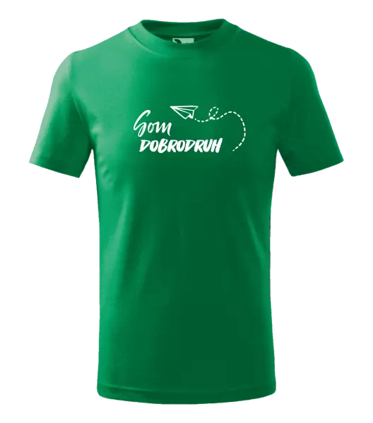 Detské tričko Som dobrodruh