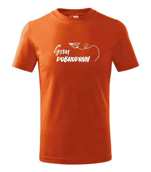 Detské tričko Som dobrodruh