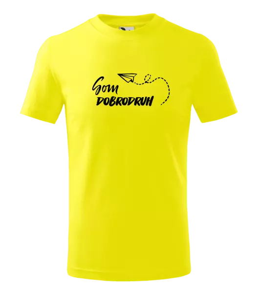 Detské tričko Som dobrodruh