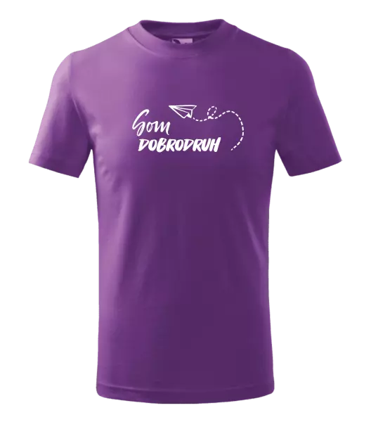 Detské tričko Som dobrodruh