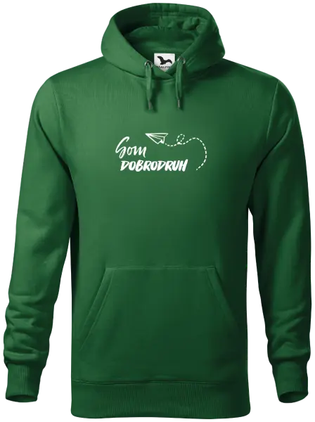 Pánska mikina Som dobrodruh