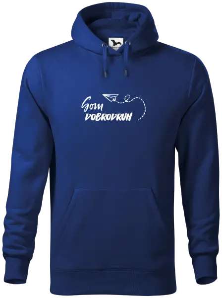 Pánska mikina Som dobrodruh