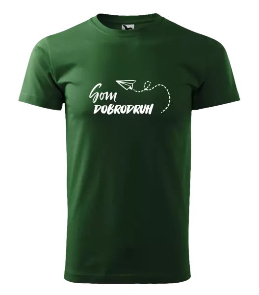 Pánske tričko Som dobrodruh