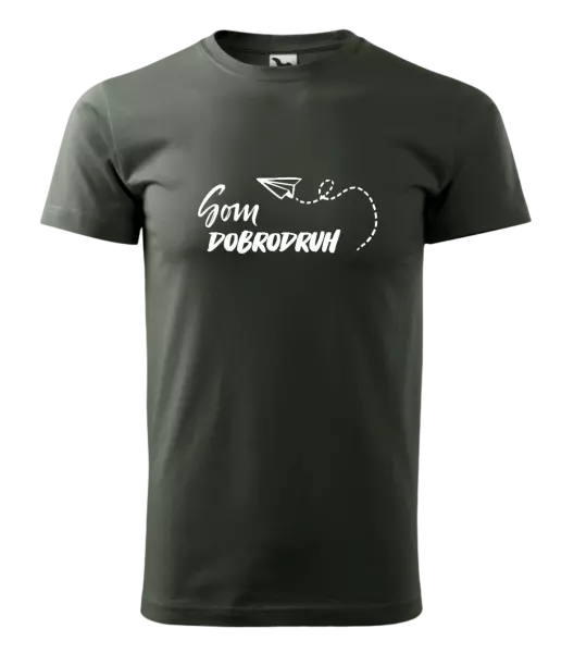 Pánske tričko Som dobrodruh