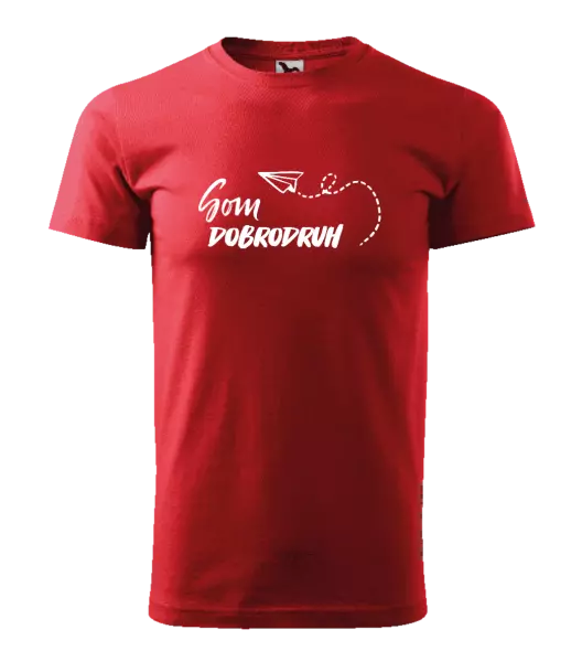 Pánske tričko Som dobrodruh