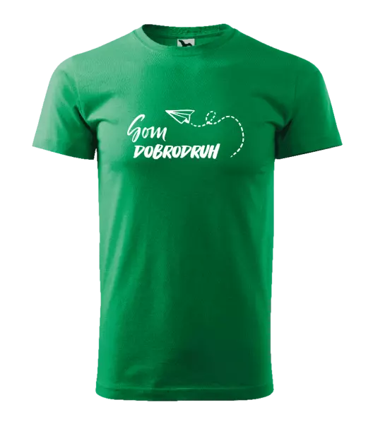 Pánske tričko Som dobrodruh