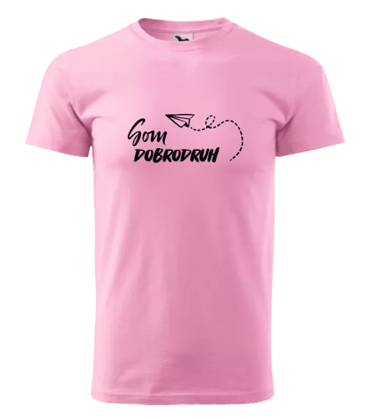 Pánske tričko Som dobrodruh