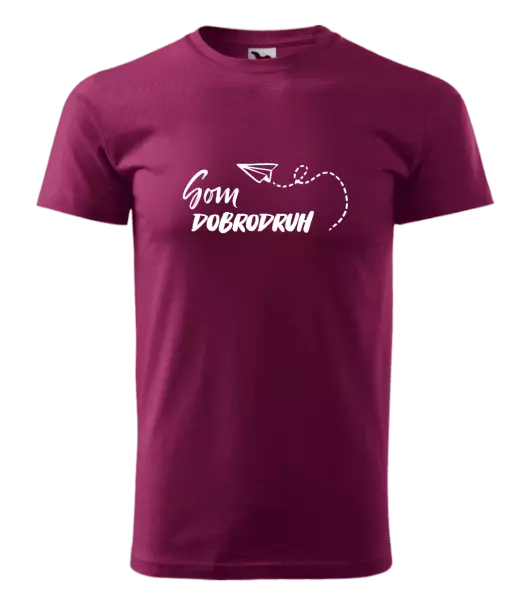 Pánske tričko Som dobrodruh