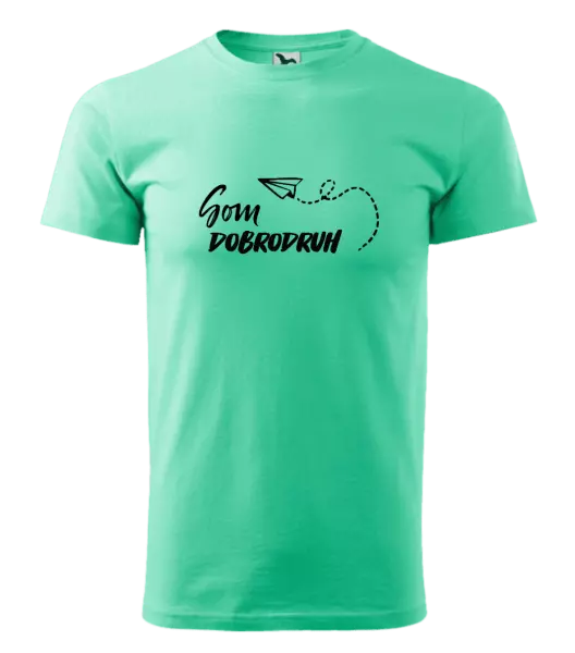 Pánske tričko Som dobrodruh