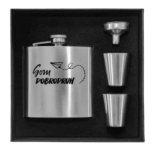 Ploskačka v krabičke Som dobrodruh