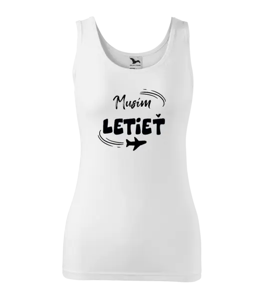 Dámske tielko Musím letieť