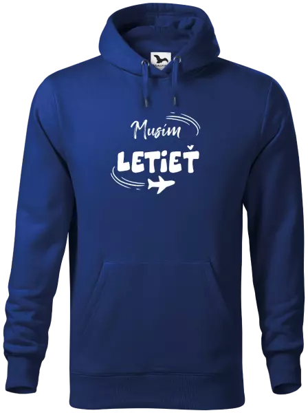 Pánska mikina Musím letieť