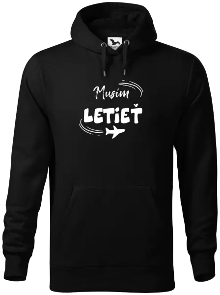 Pánska mikina Musím letieť