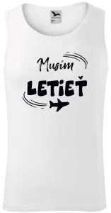 Pánske tielko Musím letieť