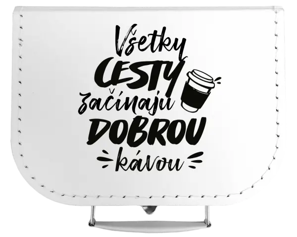 Kufrík Všetky cestky začínajú dobrou kávou