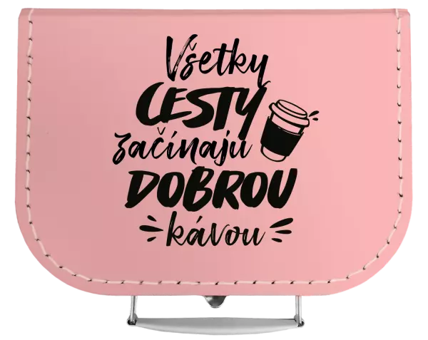Kufrík Všetky cestky začínajú dobrou kávou