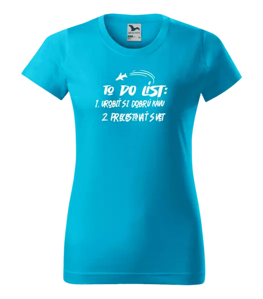 Dámske tričko To do list